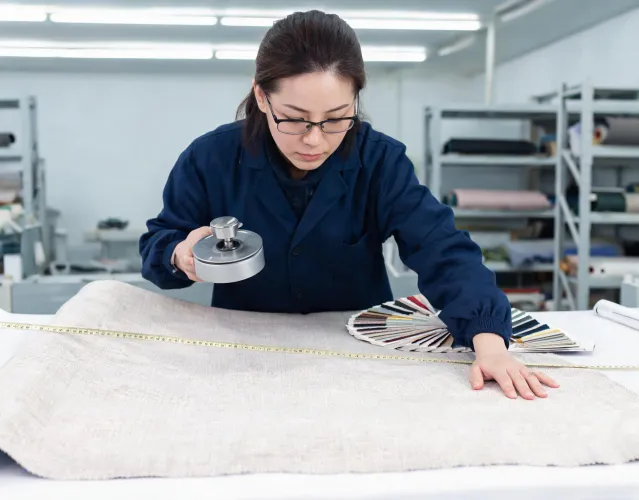 Fabric quality reviewer