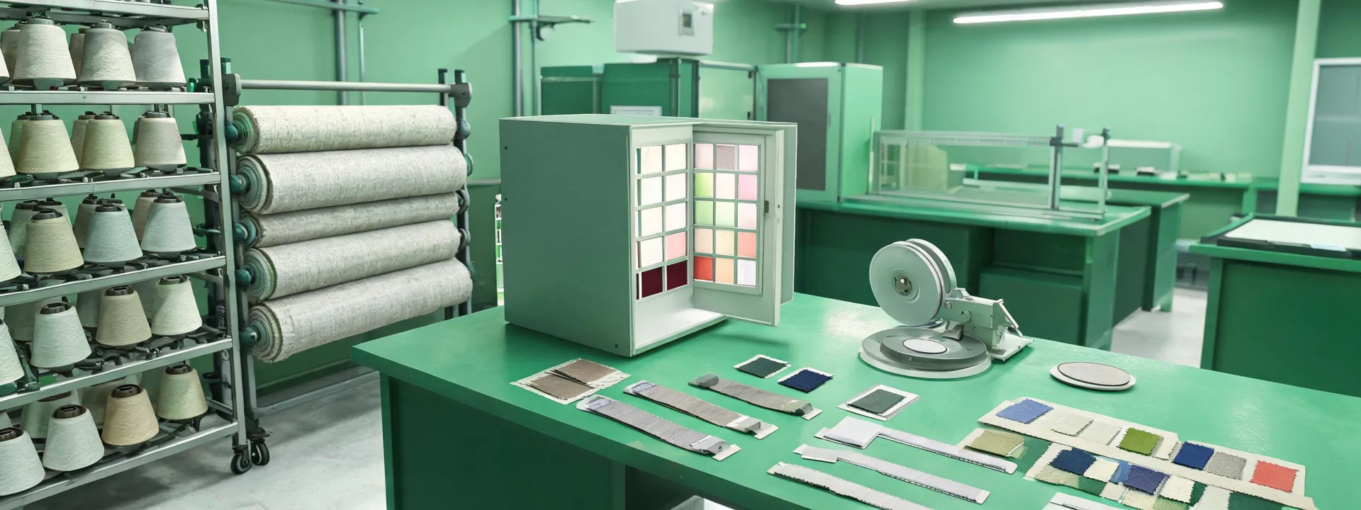 Textile quality inspection and physical testing workflow